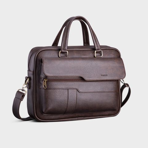  Cặp công sở Trita (Thời trang nam - Cặp da TCA14N) màu nâu 