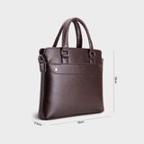  Cặp công sở Trita (Thời trang nam - Cặp da TCA17N) màu nâu 