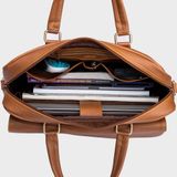  Cặp công sở Trita (Thời trang nam - Cặp da TCA14BD) màu bò đậm 