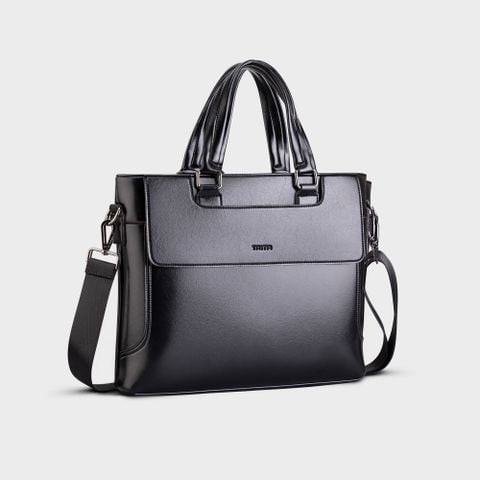 Cặp da nam công sở thời trang hiện đại Trita TCA22D Màu đen