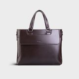  Cặp công sở Trita (Thời trang nam hiện đại đựng vừa laptop 13 inch - Cặp da TCA22N) màu nâu 