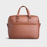  Cặp công sở Trita (Thời trang nam đa năng - Cặp da TCA19BD) màu bò đậm 