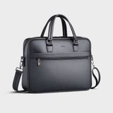  Cặp công sở Trita (Thời trang nam đa năng - Cặp da TCA19D) màu đen 