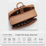  Balo Trita (Thời trang nam công sở - Balo da Liberal RBA5N) màu nâu 