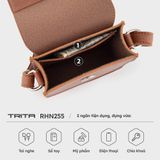  Túi Trita (Thời trang nữ dáng đứng phong cách cổ điển - Túi đeo chéo da RHN225N) màu nâu 