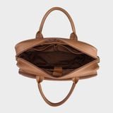  Cặp công sở Trita (Thời trang nam vừa laptop 14.6 inch - Cặp da TCA10N) màu nâu 