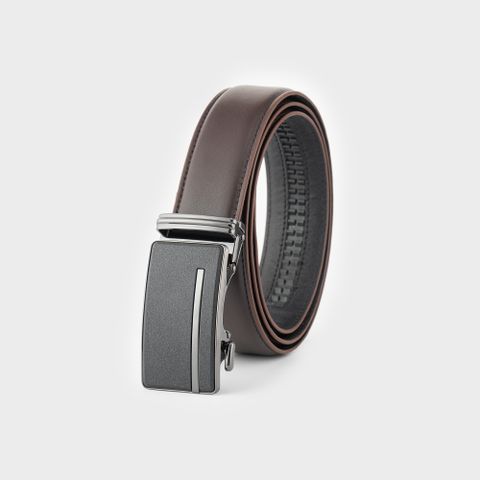 Thắt lưng nam da thật cao cấp khóa tự động 4cm Trita RTLT415N4 màu nâu