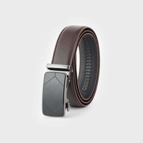 Thắt lưng nam da thật cao cấp khóa tự động 4cm Trita RTLT415N7 màu nâu
