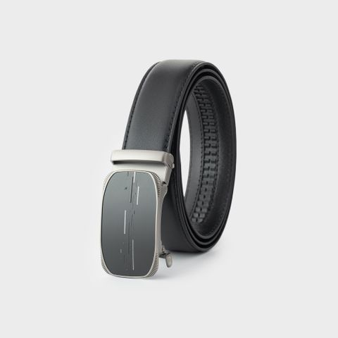 Thắt lưng nam da thật cao cấp khóa tự động 4cm Trita RTLT415D9 màu đen