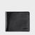 Ví nam da bò Trita (Thời trang nam gấp 2 ngang - Ví da RVN04D) màu đen