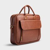  Cặp công sở Trita (Thời trang nam vừa laptop 14 inch - Cặp da TCA6BD) màu bò đậm 