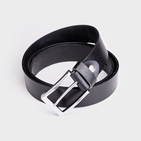 Thắt lưng nam da thật cao cấp khóa kim 3.5cm Trita RTLKT37D4 màu đen
