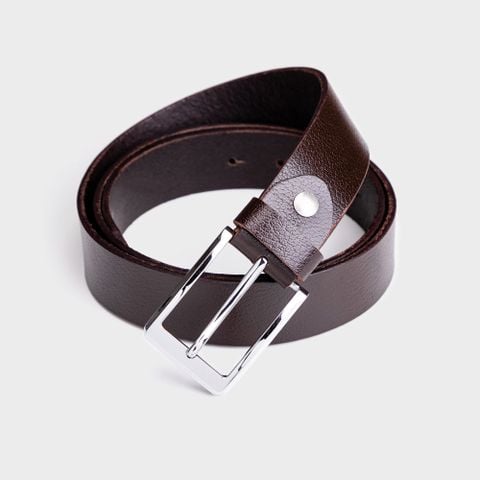 Thắt lưng nam da thật cao cấp khóa kim 3.5cm Trita RTLKT37N4 màu nâu