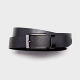  Thắt lưng nam Trita (Thời trang da thật một lớp RTL038D) màu đen 