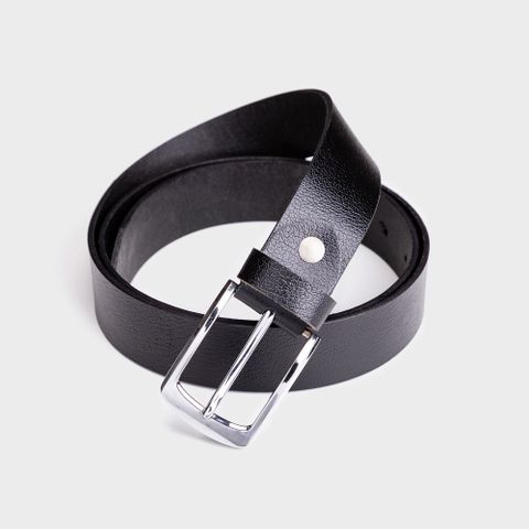  Thắt lưng nam Trita (Thời trang da thật một lớp RTL040D) màu đen 