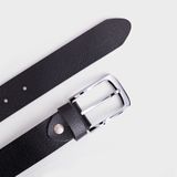  Thắt lưng nam Trita (Thời trang da thật một lớp RTL040D) màu đen 