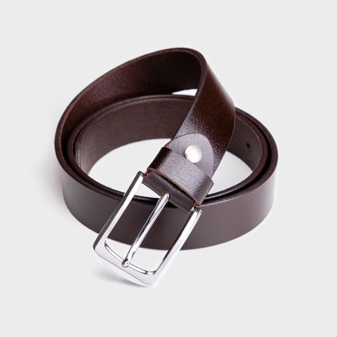  Thắt lưng nam Trita (Thời trang da thật một lớp RTL040N) màu nâu 