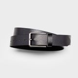  Thắt lưng nam Trita (Thời trang da thật một lớp RTL037D) màu đen 