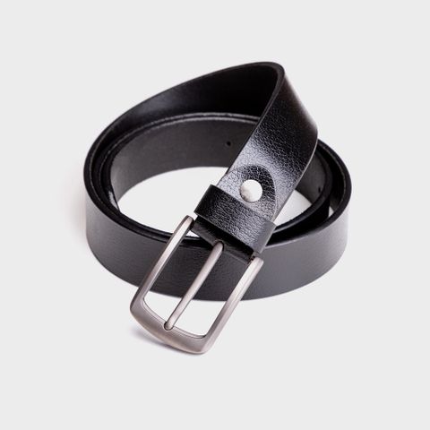 Thắt lưng nam da thật cao cấp khóa kim 3.5cm Trita RTLKT37D2 màu đen