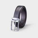  Thắt lưng nam Trita (Thời trang da bò thật ba lớp RTL042D) màu đen 