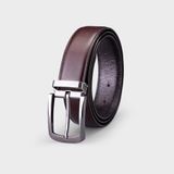  Thắt lưng nam Trita (Thời trang da bò thật ba lớp RTL043N) màu nâu 