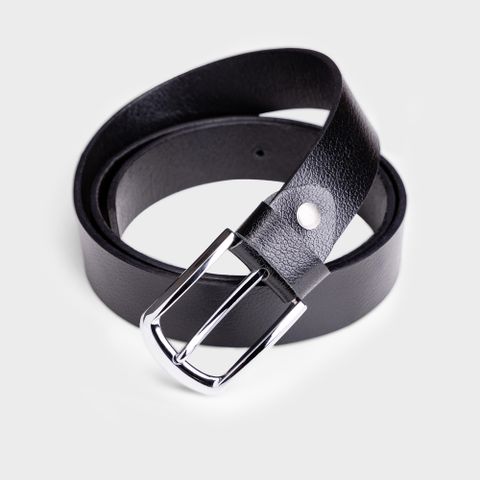 Thắt lưng nam da thật cao cấp khóa kim 3.5cm Trita RTLKT37D5 màu đen