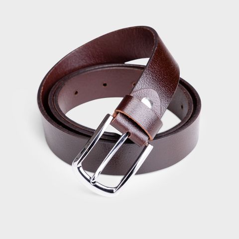 Thắt lưng nam da thật cao cấp khóa kim 3.5cm Trita RTLKT37N5 màu nâu