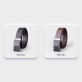  Thắt lưng Trita (Thời trang nam - Dây nịt da thật RTL078F4V7D) Màu đen 