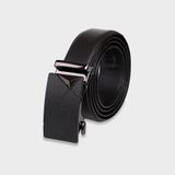  Thắt lưng Trita (Thời trang nam - Dây nịt da thật RTL005) màu đen 