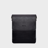  Túi đeo chéo nam Trita (Phối nắp gập thời trang RTN2D) màu đen 