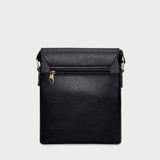  Túi đeo chéo nam Trita (Phối nắp gập thời trang RTN2D) màu đen 