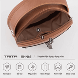  Túi đeo chéo nữ Trita (Dáng tròn thanh lịch RHN65D) màu đen 
