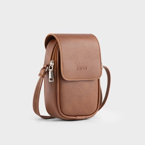 Túi đeo chéo da nữ thời trang Trita RHN150B màu bò