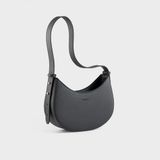  Túi Trita (Thời trang nữ dáng bán nguyệt size 24 - Túi đeo vai da RHN156D) màu đen 