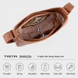  Túi Trita (Thời trang nữ dáng bán nguyệt size 24 - Túi đeo vai da RHN156D) màu đen 