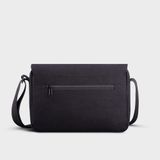  Túi Trita (Thời trang nam dáng ngang cao cấp - Túi đeo chéo da RTN9D) màu đen 