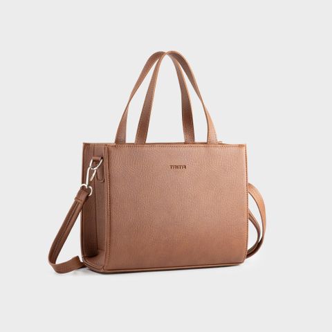 Túi xách da nữ kiểu dáng đơn giản Trita RTX45B màu bò