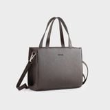  Túi Trita (Thời trang nữ kiểu dáng đơn giản cỡ trung - Túi xách da RTX45N) màu nâu 