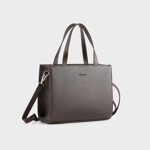 Túi xách da nữ kiểu dáng đơn giản Trita RTX45N màu nâu