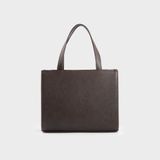  Túi Trita (Thời trang nữ kiểu dáng đơn giản cỡ trung - Túi xách da RTX45N) màu nâu 