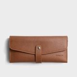  Ví Trita (Thời trang nữ dáng dài cầm tay cao cấp - Ví da RV47B) màu bò 