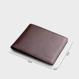  Ví nam Trita (Dáng ngang kiểu mỏng RVN15N) màu nâu 