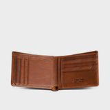  Ví nam da bò Trita (Thời trang nam dáng ngang - Ví da RVN05B) màu bò 