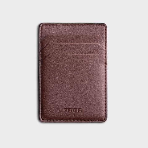  Ví Trita (Thời trang nam đựng namecard - Ví da Liberal RVN10N) màu Nâu 
