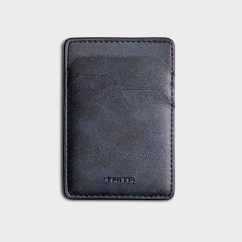  Ví Trita (Thời trang nam đựng namecard - Ví da Liberal RVN10X) màu Xanh đen 
