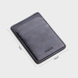  Ví Trita (Thời trang nam đựng namecard - Ví da Liberal RVN10X) màu Xanh đen 