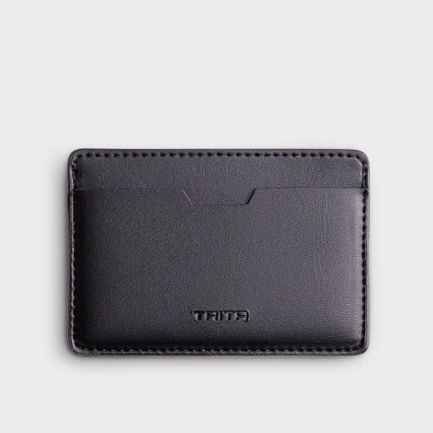  Ví Trita (Thời trang nam đựng namecard - Ví da Liberal RVN11D) màu đen 
