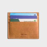  Ví nam da bò Trita (Thời trang nam đựng namecard - Ví da RVN12B) màu bò 