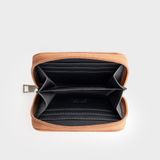  Ví Trita (Thời trang nữ dáng ngắn cầm tay phối khóa kéo - Ví da RV84B) màu bò 