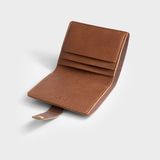  Ví Trita (Thời trang nữ kiểu dáng gập 3 đơn giản - Ví da RV52B) màu bò 